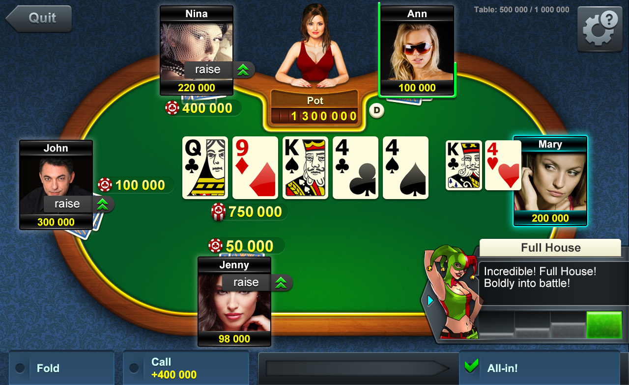 play poker free online - 3